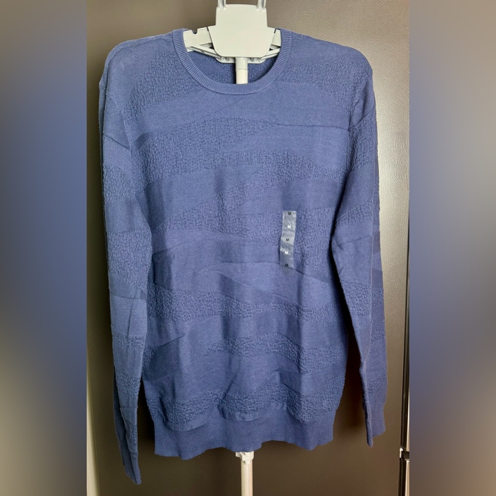 NWT | Alfani | Size M | Blue Sweater